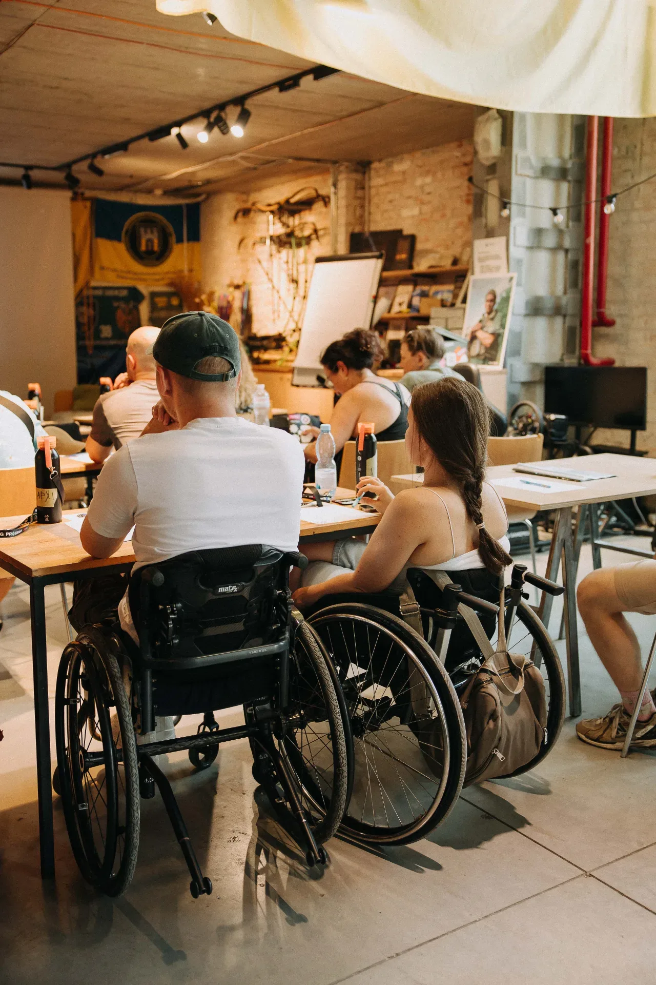Фото з події «The Adaptive Climbing Program: від теорії на скеледромі до практики на скелях Кам’янця-Подільського»
