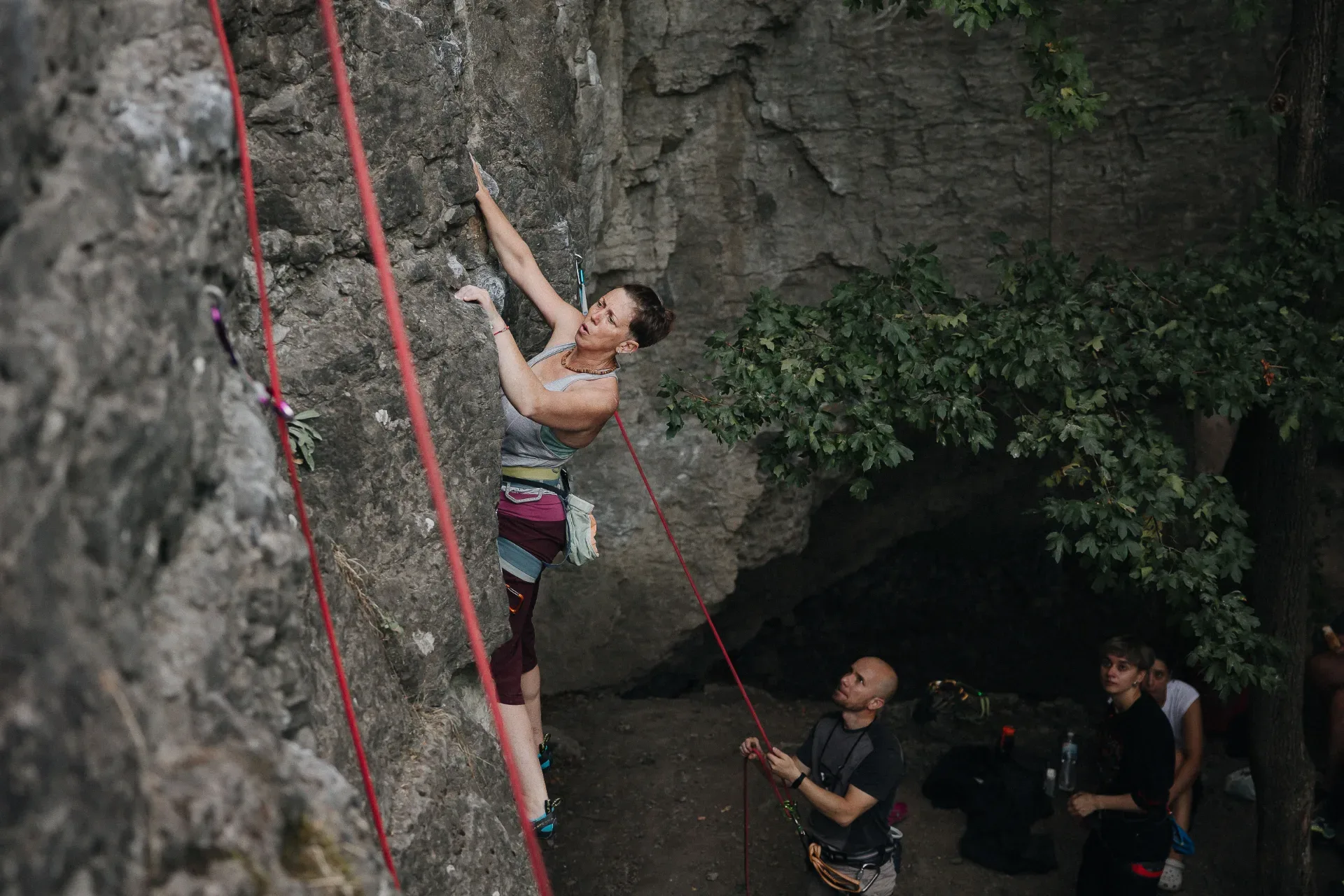 Фото з події «The Adaptive Climbing Program: від теорії на скеледромі до практики на скелях Кам’янця-Подільського»